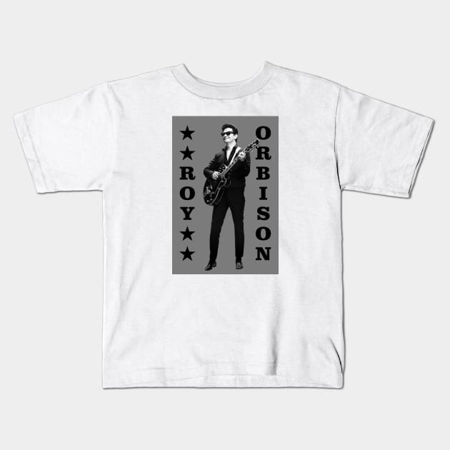 Roy Orbison Kids T-Shirt by PLAYDIGITAL2020